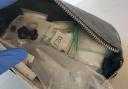 Police seized the cash and drugs