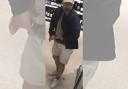 Police would like to speak to this man after £300 worth of alcohol was stolen from a Waitrose store in Hythe.
