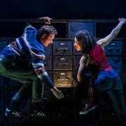 Joe Layton (Robbie) and Hannah Sinclair Robinson (Jess) in Lost Atoms