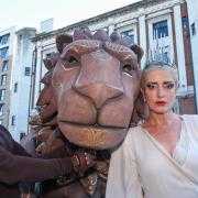 The Lion, The Witch and The Wardrobe has arrived in Southampton