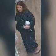 Police have released a CCTV image of a woman they'd like to speak to after a shoplifting incident at The White Company.
