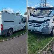 Police have seized a number of vehicles for without valid vehicle excise licences