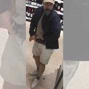 Police would like to speak to this man after £300 worth of alcohol was stolen from a Waitrose store in Hythe.