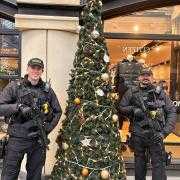 As the festive season approaches, armed police have been carrying out increased patrols in busy town centres, shopping centres and Christmas markets