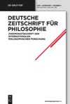 Deutsche Zeitschrift für Philosophie