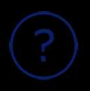 question mark inside of a circle