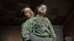 Brie Larson and Jacob Tremblay in Room