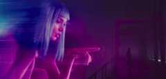 Joi and K in Blade Runner 2049