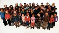 A still shot for the Focus on the Family ad,...