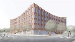 A rendering of the project, which is expected to break ground early next year. (Public Records)