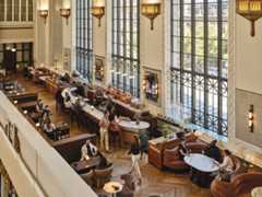 Second floor view of The Great Hall at Denver Union Station
