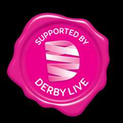 Supported by Derby LIVE written into an image of a wax seal