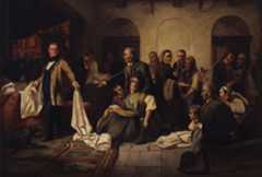 [Carl Wilhelm Hübner: "Die schlesischen Weber", 1846]