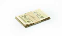 Banknotenbündel mit einer Milliarde Mark, 1923