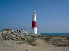 Portland Bill: one of the island's three lighthouses 