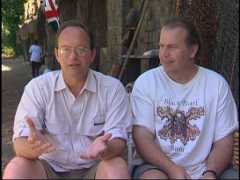 Ted Elliott and Terry Rossio discuss making the first "Pirates of the Caribbean" movie on its best-selling DVD.