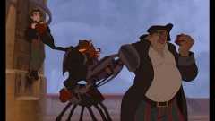 Pirates, claw arms, and apple-eating baddies? Ted Elliott and Terry Rossio dealt with such themes for Disney before "Pirates of the Caribbean."