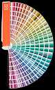 RAL Design colour fan