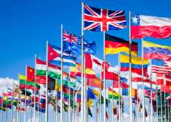 International flags