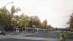 Holyrood Station rendering