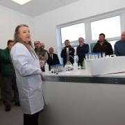 Cambridge Natural Solutions, part of Law Fertilisers, has opened its new agricultural laboratory in March, Cambridgeshire. Pictured: manager Indira Noreike at the open day