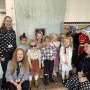 Pupils and staff at Ormiston Herman Academy wear vintage outfits to celebrate the school's 70th birthday.