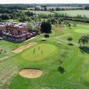 An aerial view of Halesworth Golf Club. Image: Halesworth Golf Club