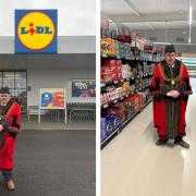 The new Lidl supermarket on Thamesfield Way in Great Yarmouth was opened by mayor Carl Annison on Thursday, November 27.
