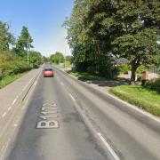 There has been a crash in Wymondham