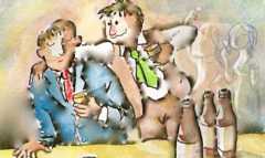 おごるは英語でなんという？