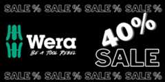 Wera sale 40% off