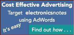 Advertise on Electronics Notes