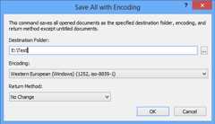Multiple File Encoding Conversions