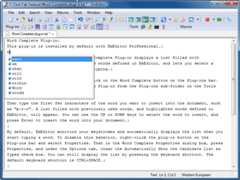 Word Complete plug-in