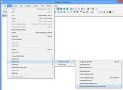 Bookmark Menu