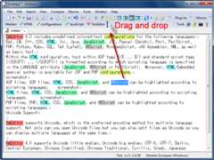 Marker drag and drop