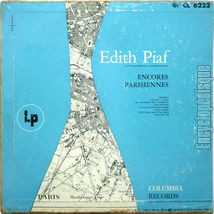 [Pochette de Encores parisiennes]