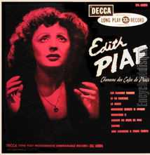 [Pochette de Chansons des cafés de Paris]