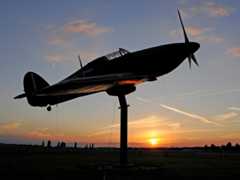 Hawker Hurricane - Gate Guardian at North Weald Airfield