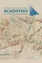 Couverture du numéro 'Volume 54, numéro 1, 2025' de la revue 'Acadiensis'