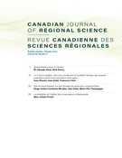 Couverture du numéro 'Volume 48, numéro 2, 2025' de la revue 'Canadian Journal of Regional Science / Revue canadienne des sciences régionales'