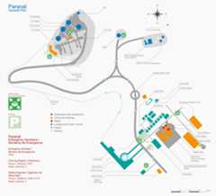 Paranal map and safety