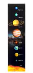 3D Solar system Bookmark ENG