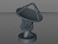 3D Model of the ALMA antenna