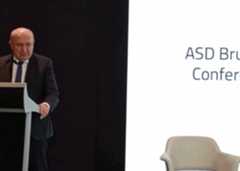 Il commissario per la Difesa, Andrius Kubilius [Bruxelles, 2 dicembre 2025. Foto: Emanuele Bonini]