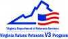 Virginia Values Veterans (V3) logo