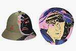 カンゴール×横尾忠則“版画アート”落とし込んだコラボバケットハット＆ハンチング帽