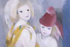 大阪の美術館｜上村松園の美人画やローランサン“パステルカラー”の肖像画など公開「女性画家たち展」大阪・山王美術館で