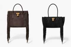 マイケル・コース25年秋ウィメンズバッグ「ハミルトン・モダン」“フリンジ垂らした”ボヘミアンデザイン