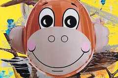 ジェフ・クーンズの展覧会がエスパス ルイ・ヴィトン大阪で、代表的な彫刻や絵画を展示